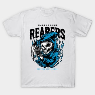 Reapers Haunted Since: A Retro and Macabre T-Shirt for Bikers and Choppers T-Shirt